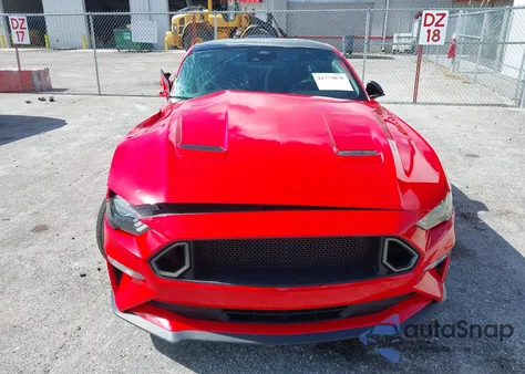 2021 Ford Mustang Ecoboost Fastback из США, поврежденный, VIN 1FA6P8TH9M5147096
